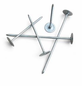Metal Round Cap Nails with Smooth Shank