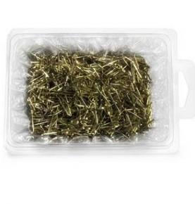 Electroplated Brass Nails for Woodworking and Decorative Use