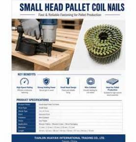 Wire Collated Ring Shank Coil Nails for Pallets